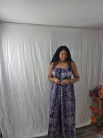 Load image into Gallery viewer, Gorgeous print Jumpsuit Sleeveless Dress With Pockets
