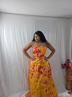 Load image into Gallery viewer, Adire Open Back Gorgeous Dress With Pocket
