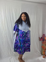 Load image into Gallery viewer, AnKara Shot Dress, with Pockets.
