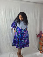 Load image into Gallery viewer, AnKara Shot Dress, with Pockets.
