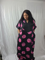 Load image into Gallery viewer, AnKara Adire Dress, with Pockets
