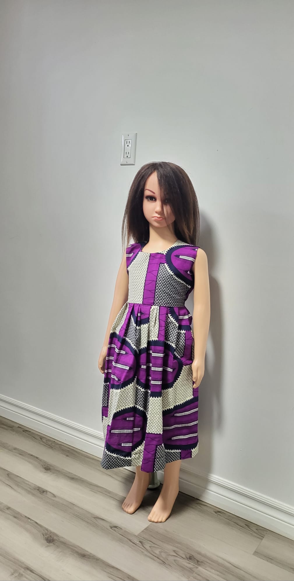 Children's African Print Gorgeous Dress