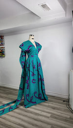 Load image into Gallery viewer, Ankara Infinity Style Gown - Ready to wear and Customize to your size
