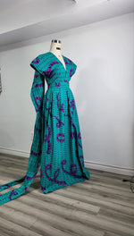 Load image into Gallery viewer, Ankara Infinity Style Gown - Ready to wear and Customize to your size
