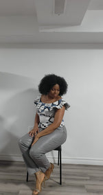 Load image into Gallery viewer, Pretty Off-Shoulder african top
