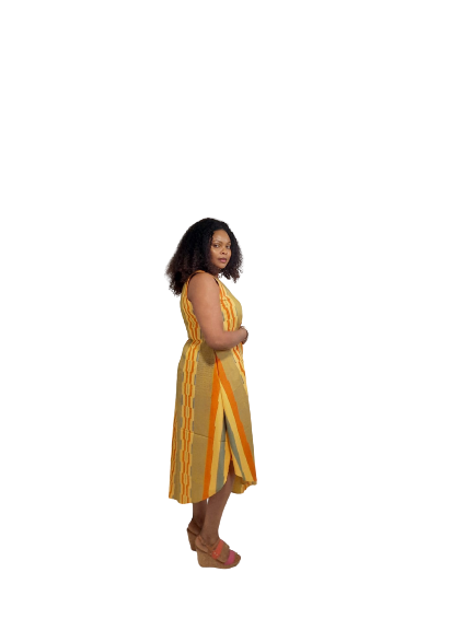 Sleeveless African Print Free Wear