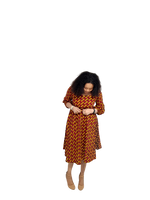 Load image into Gallery viewer, African Print Free Wear with Two Pockets.
