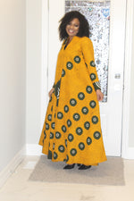 Load image into Gallery viewer, Gorgeous African Print Floor Length A-Line Dress
