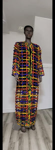 African Print Kimono