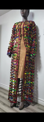 Load image into Gallery viewer, African Print Kimono
