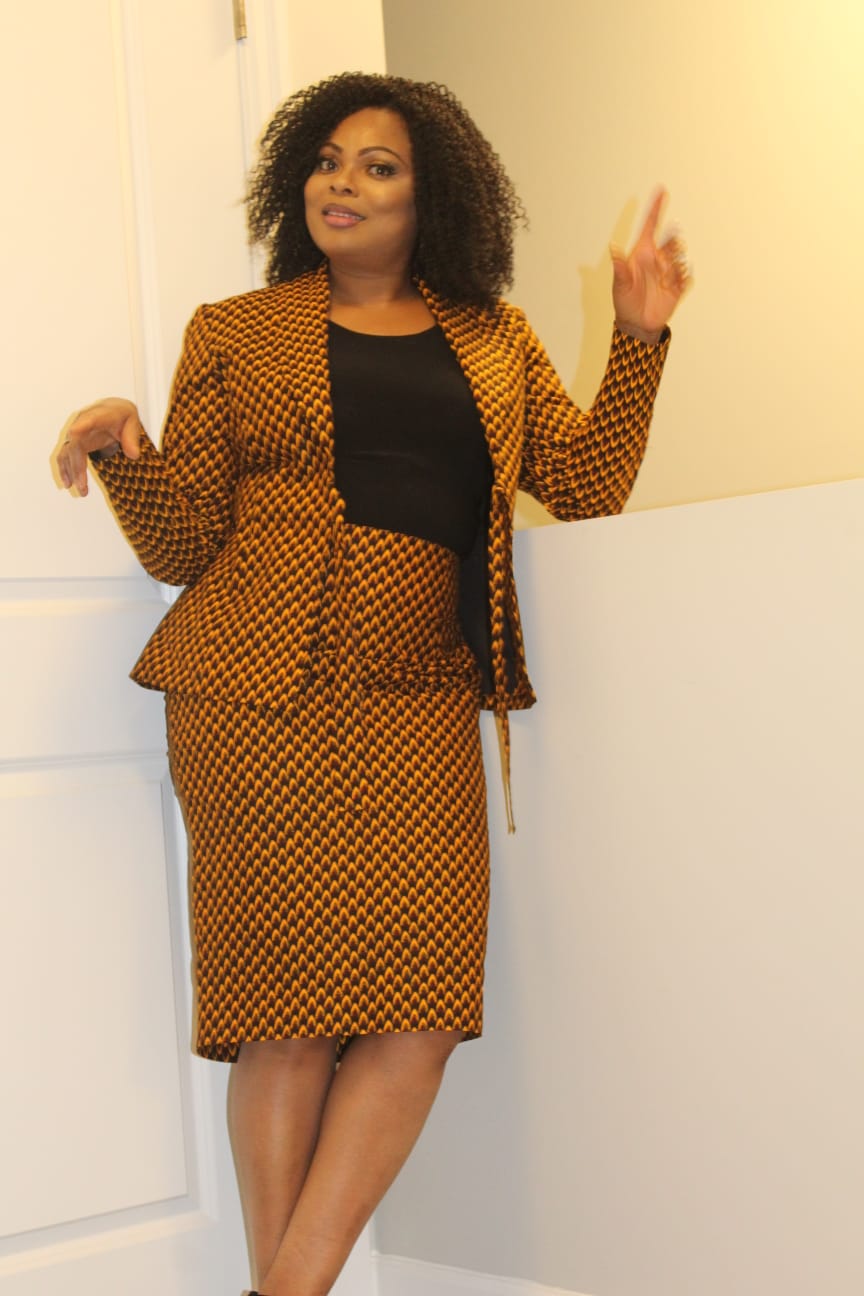 Stylish African Print--Complete Suit
